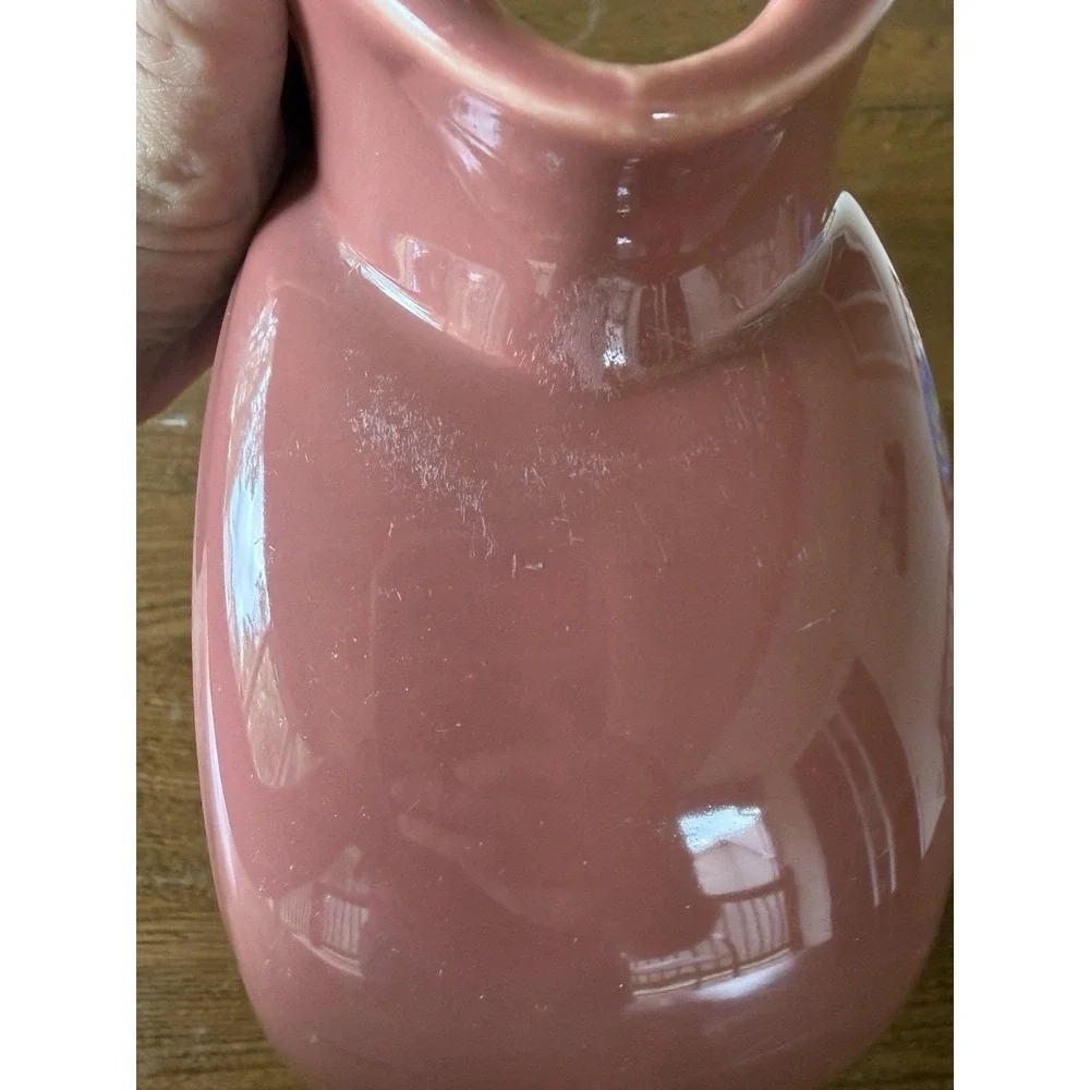 Vintage Fiesta Rose Disc Water Pitcher 1950s Homer Laughlin‎ Fiestaware